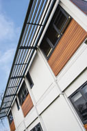 Recycled modular buildings for education